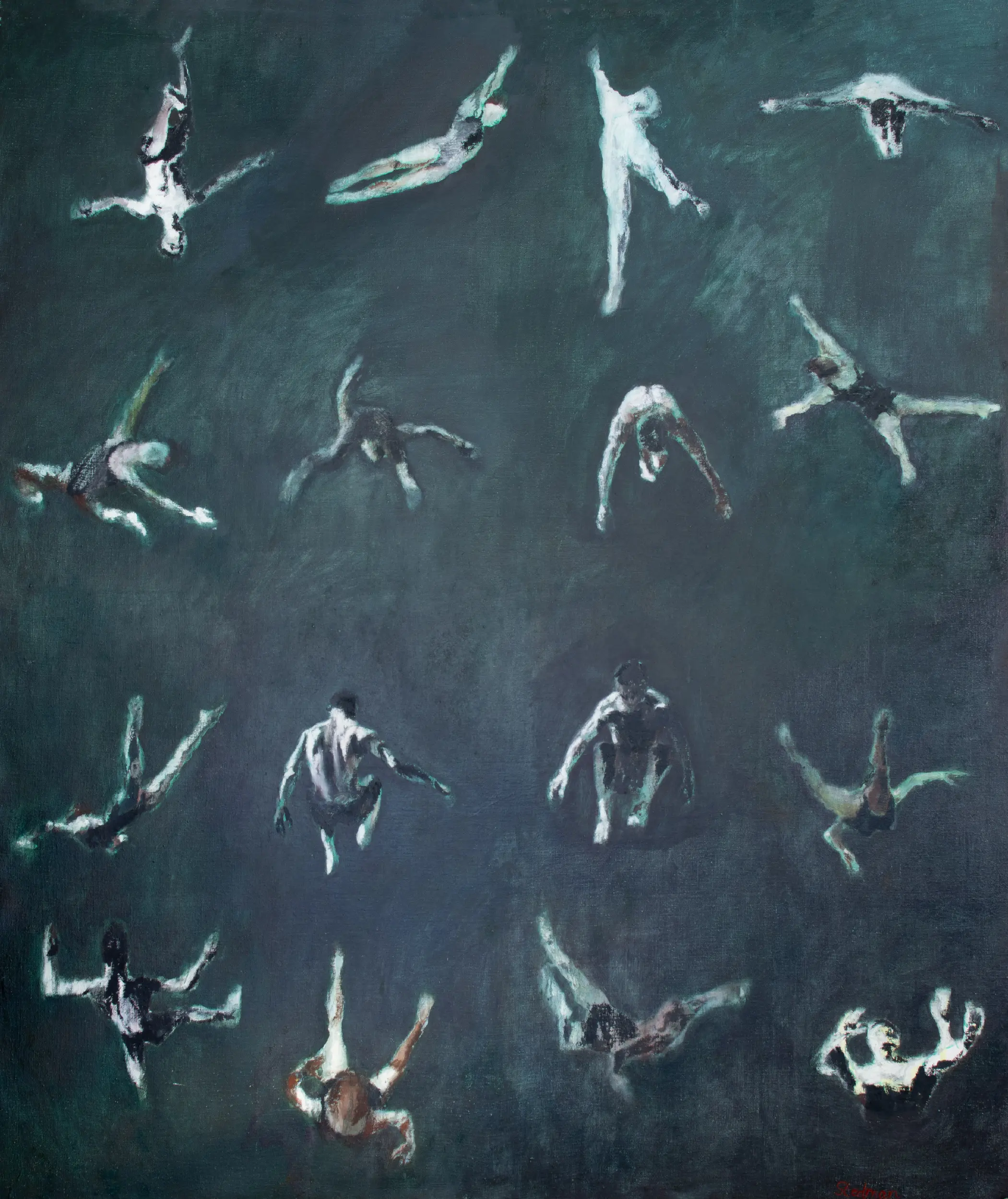 Apparently Free - Circus Spin | Nicholas Stedman - Apparently Free, circus spin art, gravity free painting