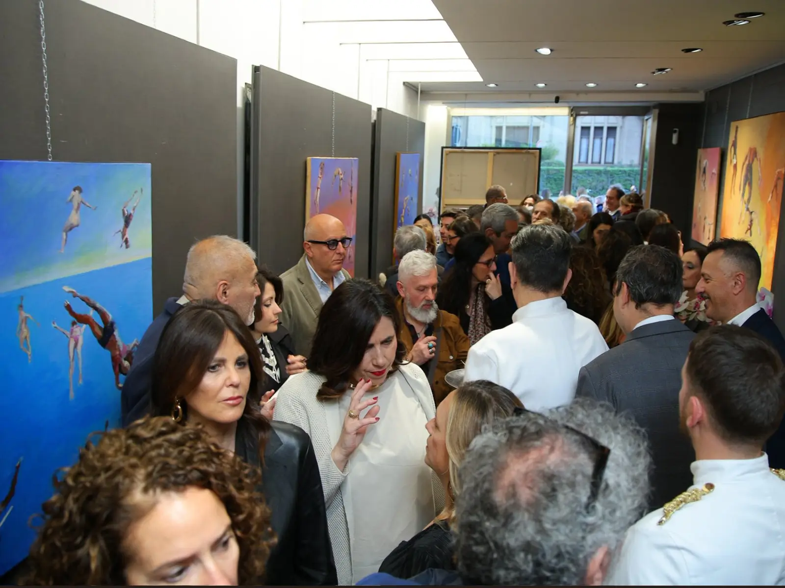 Il tempo immobile installation view 1 in Palermo, Italy