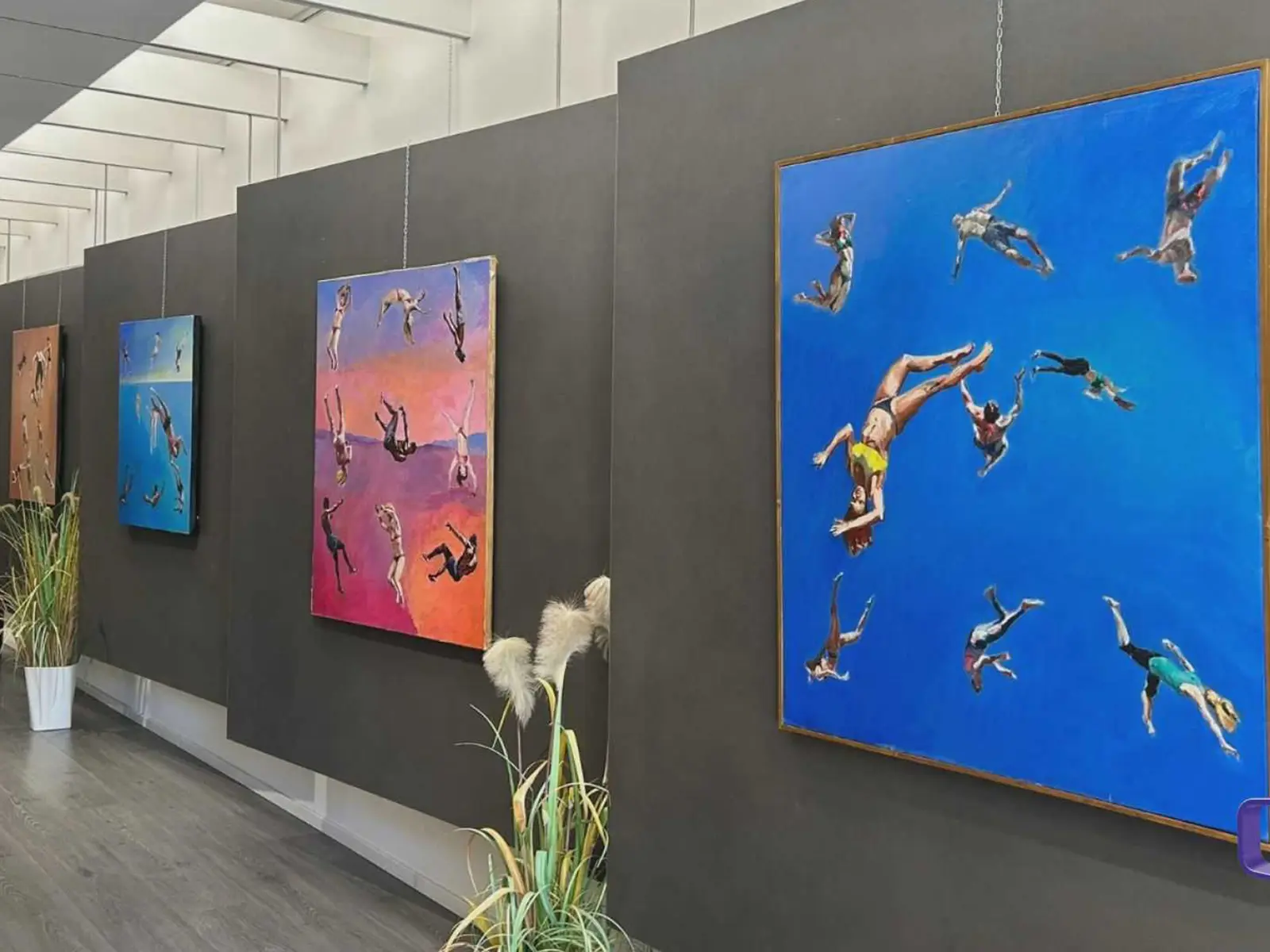 Il tempo immobile installation view 2 in Palermo, Italy